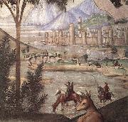 GHIRLANDAIO, Domenico Detail of Stigmata of St Francis Spain oil painting artist